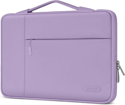 MOSISO Laptop Case 12.3-16 inch, 12.3 13 13.3 14 15 16 inch Laptop Sleeve with Handle Compatible with MacBook Air 15 inch M5 A3448 M4 A3241 M3 A3114 M2 A2941 2026-2023, Dell XPS, Polyester Multifunctional Computer Bag, Black