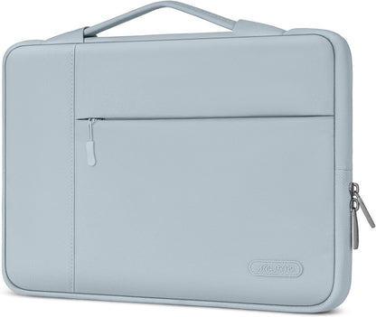 MOSISO Laptop Case 12.3-16 inch, 12.3 13 13.3 14 15 16 inch Laptop Sleeve with Handle Compatible with MacBook Air 15 inch M5 A3448 M4 A3241 M3 A3114 M2 A2941 2026-2023, Dell XPS, Polyester Multifunctional Computer Bag, Black