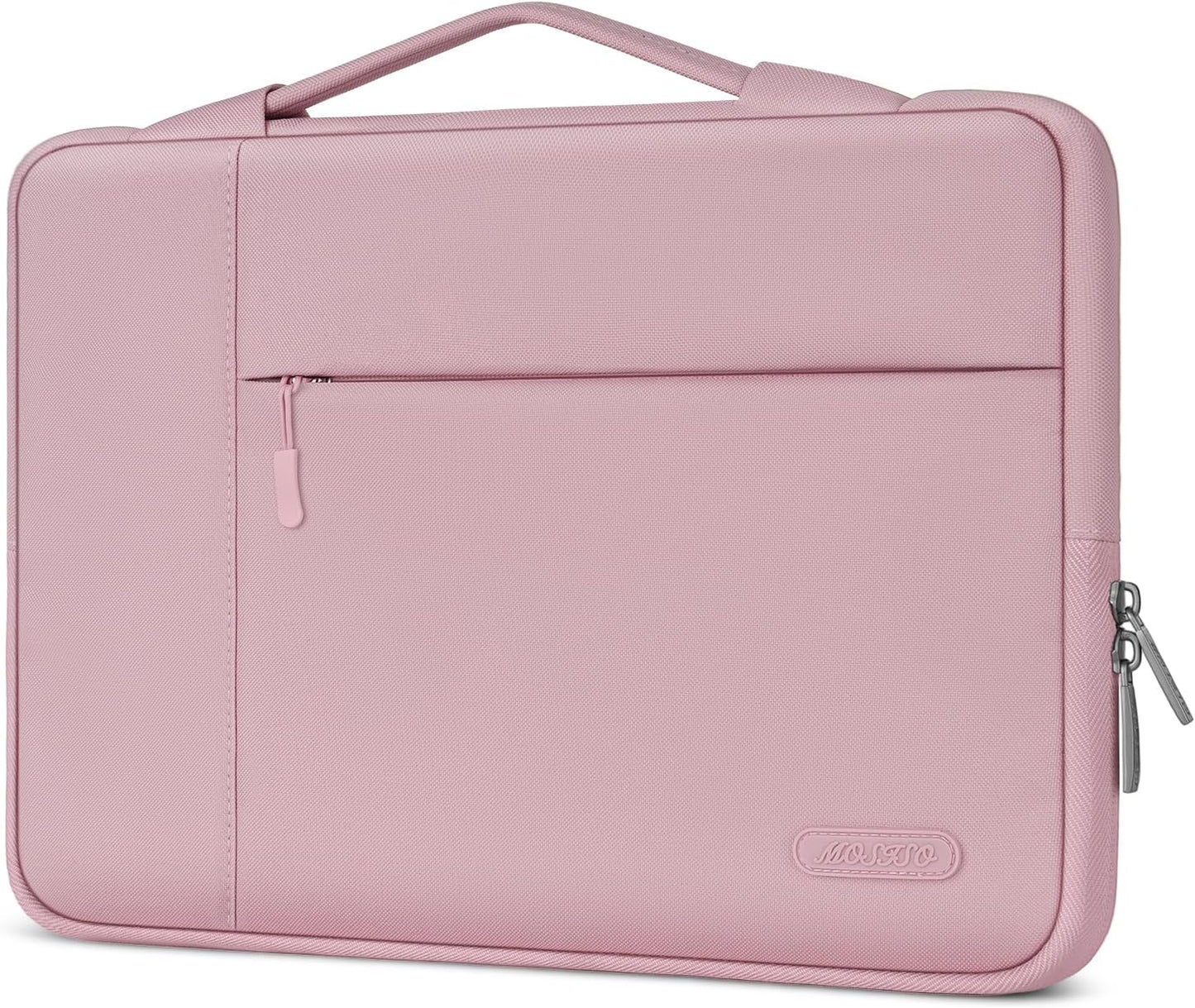 MOSISO Laptop Case 12.3-16 inch, 12.3 13 13.3 14 15 16 inch Laptop Sleeve with Handle Compatible with MacBook Air 15 inch M5 A3448 M4 A3241 M3 A3114 M2 A2941 2026-2023, Dell XPS, Polyester Multifunctional Computer Bag, Black