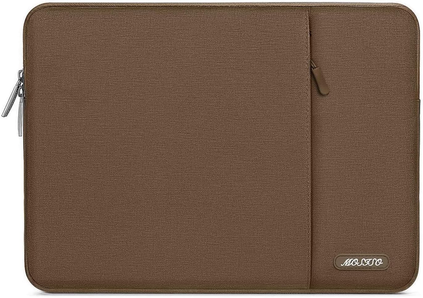MOSISO Laptop Case 13-18.5 inch, 12.3 13 13.3 14 15 16 17.3 18.5 24 inch Laptop Sleeve Compatible with MacBook Pro 16 M5 M4 M3 M2 M1, HP Acer Dell Lenovo ASUS, Polyester Vertical Computer Sleeve Bag with Pocket, Black