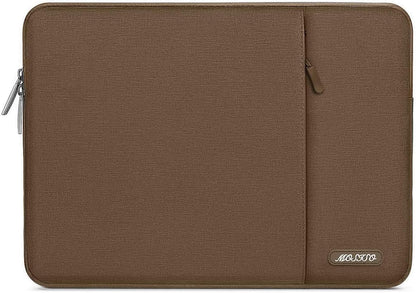 MOSISO Laptop Case 13-18.5 inch, 12.3 13 13.3 14 15 16 17.3 18.5 24 inch Laptop Sleeve Compatible with MacBook Pro 16 M5 M4 M3 M2 M1, HP Acer Dell Lenovo ASUS, Polyester Vertical Computer Sleeve Bag with Pocket, Black