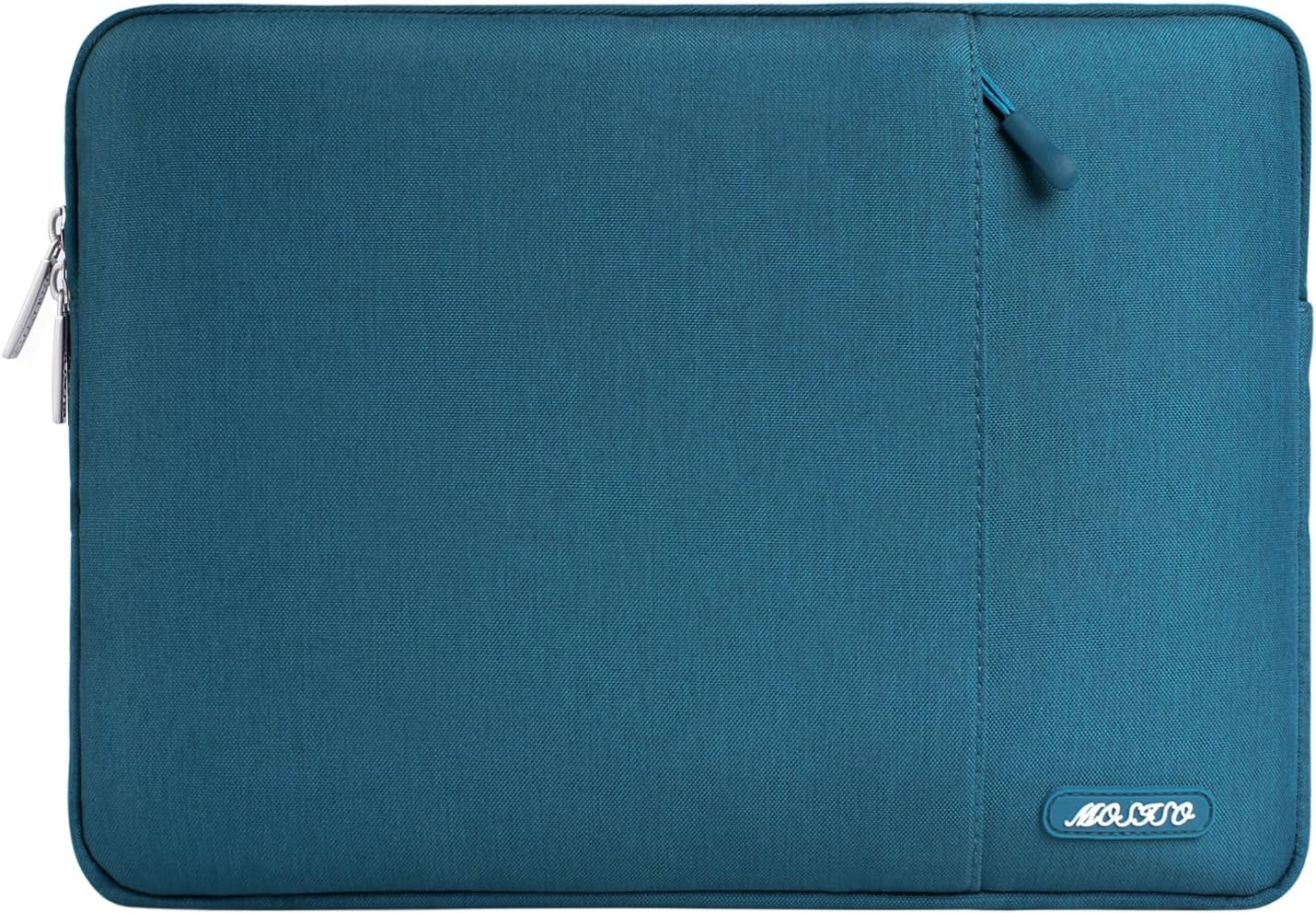 MOSISO Laptop Case 13-18.5 inch, 12.3 13 13.3 14 15 16 17.3 18.5 24 inch Laptop Sleeve Compatible with MacBook Pro 16 M5 M4 M3 M2 M1, HP Acer Dell Lenovo ASUS, Polyester Vertical Computer Sleeve Bag with Pocket, Black