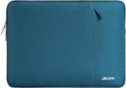 MOSISO Laptop Case 13-18.5 inch, 12.3 13 13.3 14 15 16 17.3 18.5 24 inch Laptop Sleeve Compatible with MacBook Pro 16 M5 M4 M3 M2 M1, HP Acer Dell Lenovo ASUS, Polyester Vertical Computer Sleeve Bag with Pocket, Black