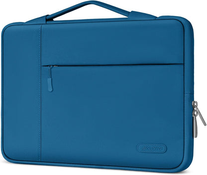MOSISO Laptop Case 12.3-16 inch, 12.3 13 13.3 14 15 16 inch Laptop Sleeve with Handle Compatible with MacBook Air 15 inch M5 A3448 M4 A3241 M3 A3114 M2 A2941 2026-2023, Dell XPS, Polyester Multifunctional Computer Bag, Black