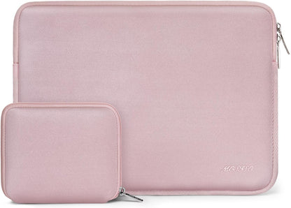 MOSISO Laptop Case 12.3-18.5 inch,12.3 13 13.3 14 15 16 17.3 18.5 inch Laptop Sleeve Bag Compatible with ASUS Gaming Monitor HP Dell Lenovo Notebook, Neoprene Computer Sleeve Bag with Small Case, Black