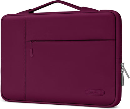 MOSISO Laptop Case 12.3-16 inch, 12.3 13 13.3 14 15 16 inch Laptop Sleeve with Handle Compatible with MacBook Air 15 inch M5 A3448 M4 A3241 M3 A3114 M2 A2941 2026-2023, Dell XPS, Polyester Multifunctional Computer Bag, Black