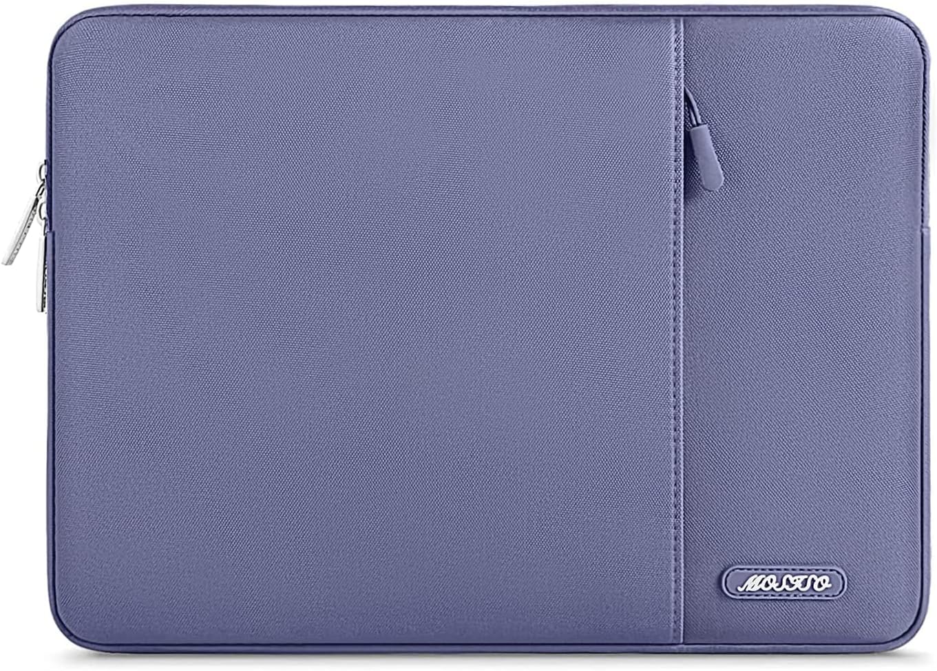 MOSISO Laptop Case 13-18.5 inch, 12.3 13 13.3 14 15 16 17.3 18.5 24 inch Laptop Sleeve Compatible with MacBook Pro 16 M5 M4 M3 M2 M1, HP Acer Dell Lenovo ASUS, Polyester Vertical Computer Sleeve Bag with Pocket, Black
