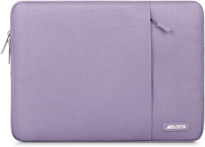 MOSISO Laptop Case 13-18.5 inch, 12.3 13 13.3 14 15 16 17.3 18.5 24 inch Laptop Sleeve Compatible with MacBook Pro 16 M5 M4 M3 M2 M1, HP Acer Dell Lenovo ASUS, Polyester Vertical Computer Sleeve Bag with Pocket, Black