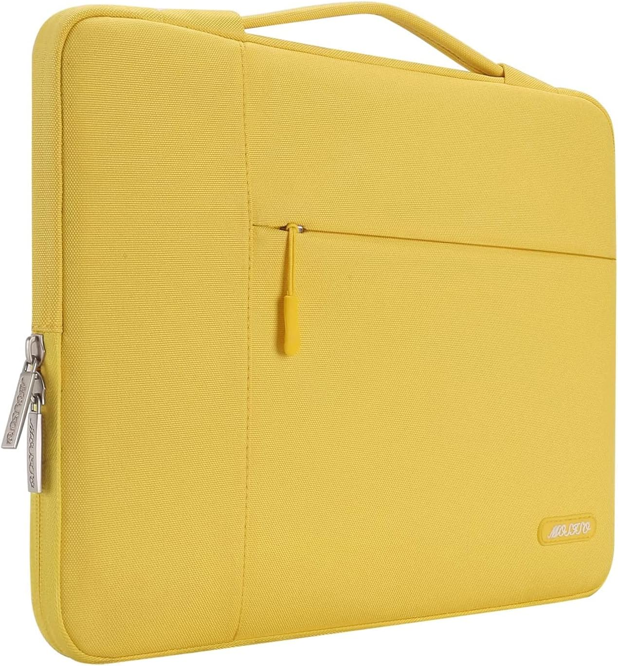 MOSISO Laptop Case 12.3-16 inch, 12.3 13 13.3 14 15 16 inch Laptop Sleeve with Handle Compatible with MacBook Air 15 inch M5 A3448 M4 A3241 M3 A3114 M2 A2941 2026-2023, Dell XPS, Polyester Multifunctional Computer Bag, Black