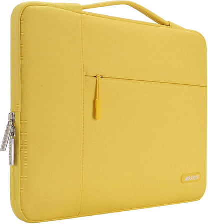 MOSISO Laptop Case 12.3-16 inch, 12.3 13 13.3 14 15 16 inch Laptop Sleeve with Handle Compatible with MacBook Air 15 inch M5 A3448 M4 A3241 M3 A3114 M2 A2941 2026-2023, Dell XPS, Polyester Multifunctional Computer Bag, Black
