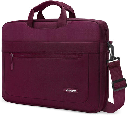MOSISO Laptop Bag 13.3-17.3 inch, 13.3/16/17.3 inch Computer Bags Compatible with MacBook Neo 13/ Air 13/13.6/ Pro 13/14, HP Dell Lenovo Acer, Laptop Messenger Bag with Adjustable Depth at Bottom