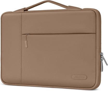 MOSISO Laptop Case 12.3-16 inch, 12.3 13 13.3 14 15 16 inch Laptop Sleeve with Handle Compatible with MacBook Air 15 inch M5 A3448 M4 A3241 M3 A3114 M2 A2941 2026-2023, Dell XPS, Polyester Multifunctional Computer Bag, Black