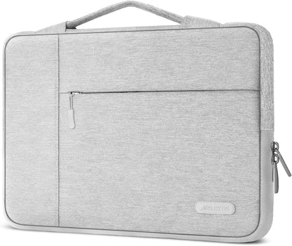 MOSISO Laptop Case 12.3-16 inch, 12.3 13 13.3 14 15 16 inch Laptop Sleeve with Handle Compatible with MacBook Air 15 inch M5 A3448 M4 A3241 M3 A3114 M2 A2941 2026-2023, Dell XPS, Polyester Multifunctional Computer Bag, Black