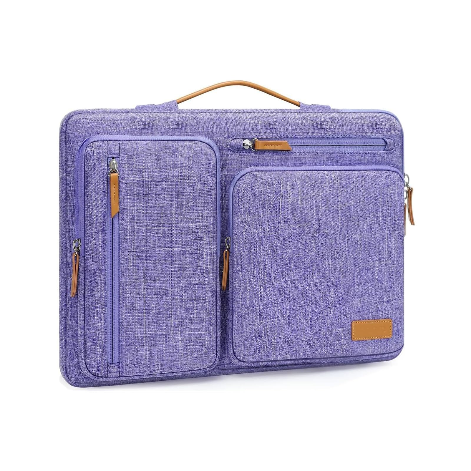Housse Pour Tablette 12.9" MOSISO - Grain Léopard, 3 Poches, Compatible IPad Pro/Air, Galaxy Tab S8+/S9+, Rose