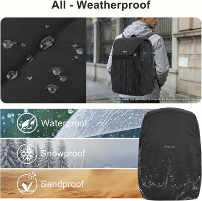 MOSISO Camera Backpack for DSLR, SLR & Mirrorless — Shockproof Padded Photography Bag with Tripod Mount, Anti-Theft Pocket & Modular Inserts
