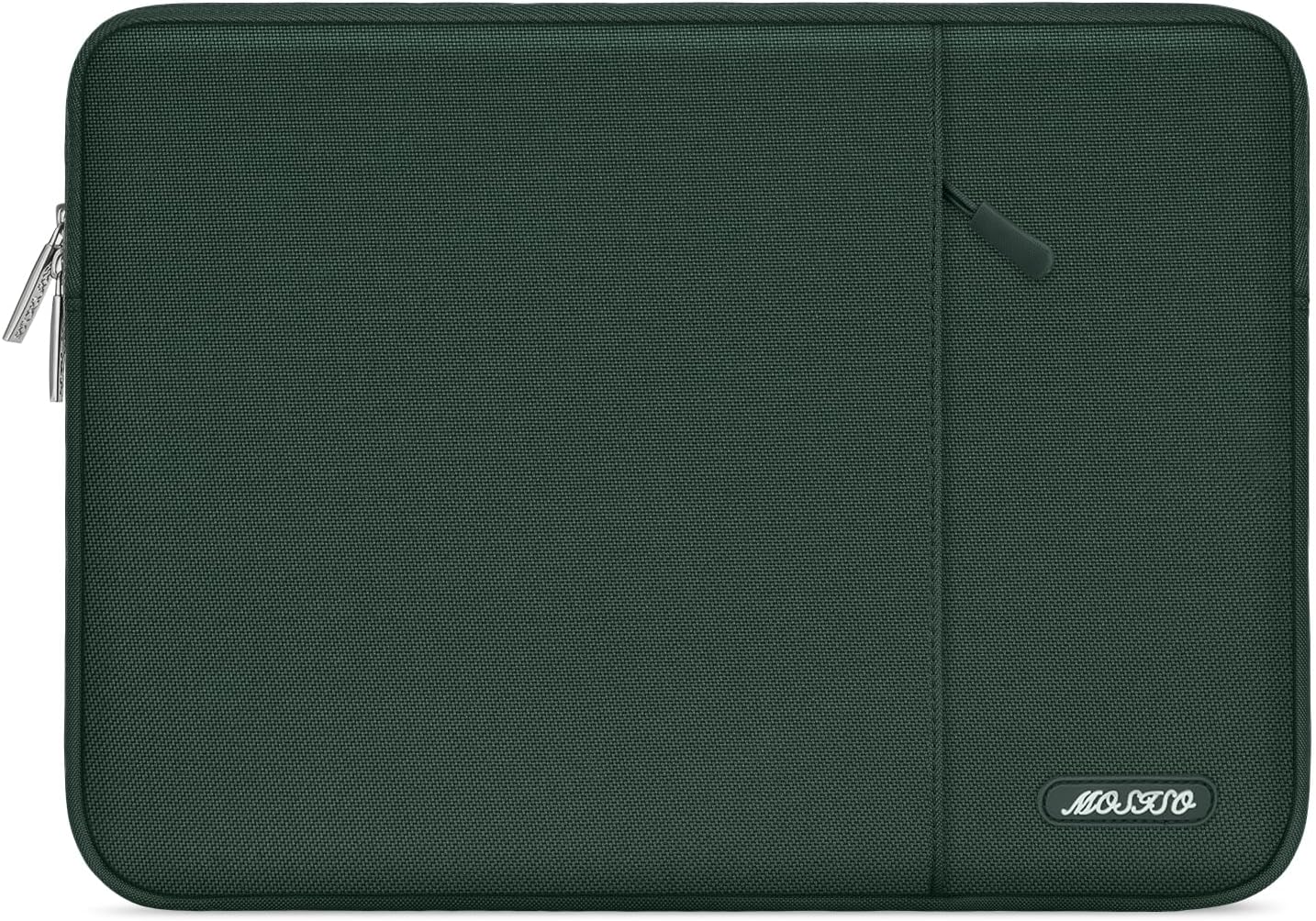 MOSISO Laptop Case 13-18.5 inch, 12.3 13 13.3 14 15 16 17.3 18.5 24 inch Laptop Sleeve Compatible with MacBook Pro 16 M5 M4 M3 M2 M1, HP Acer Dell Lenovo ASUS, Polyester Vertical Computer Sleeve Bag with Pocket, Black