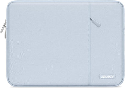 MOSISO Laptop Case 13-18.5 inch, 12.3 13 13.3 14 15 16 17.3 18.5 24 inch Laptop Sleeve Compatible with MacBook Pro 16 M5 M4 M3 M2 M1, HP Acer Dell Lenovo ASUS, Polyester Vertical Computer Sleeve Bag with Pocket, Black