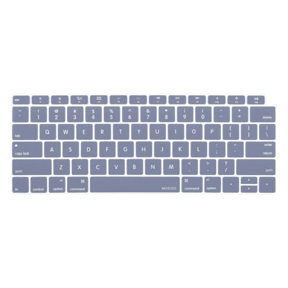 MOSISO Keyboard Cover Compatible with MacBook Air 13 inch 2019 2018 Release A1932 Retina Display with Touch ID, Waterproof Dust-Proof Protective Silicone Skin