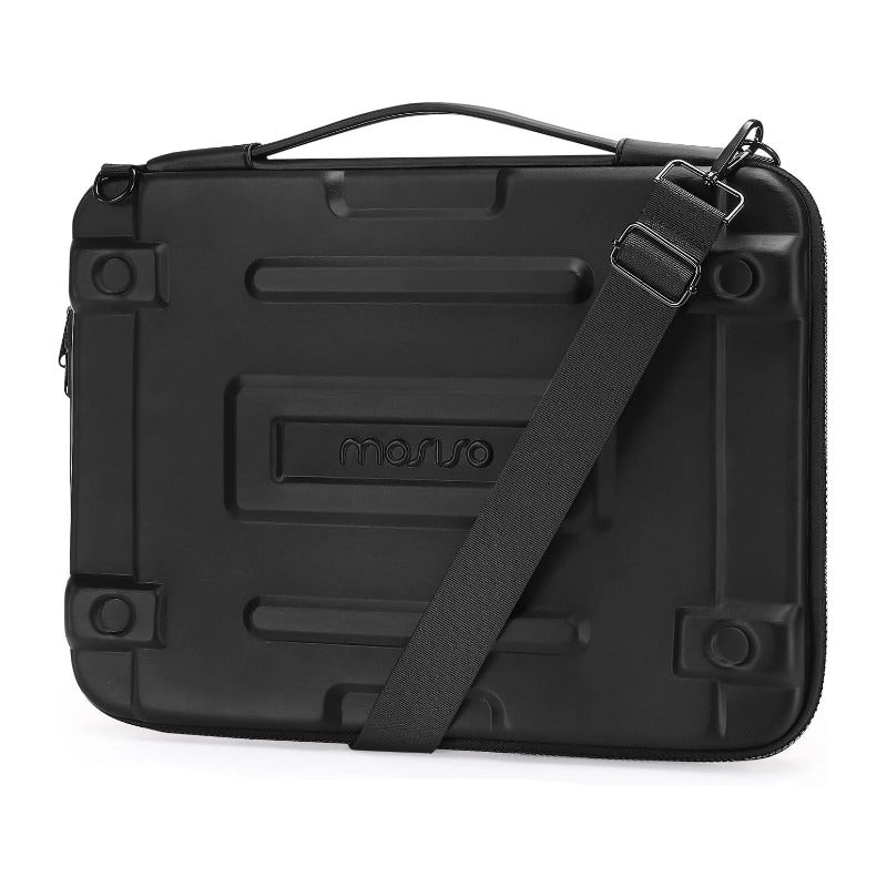 MOSISO Hard Shell Laptop Case Sleeve, 15.6/17.3 inch Computer Bag | Compatible with MacBook,HP,Dell,Lenovo, Abstract Geometric Waterproof Carrying Case Bag with Strap