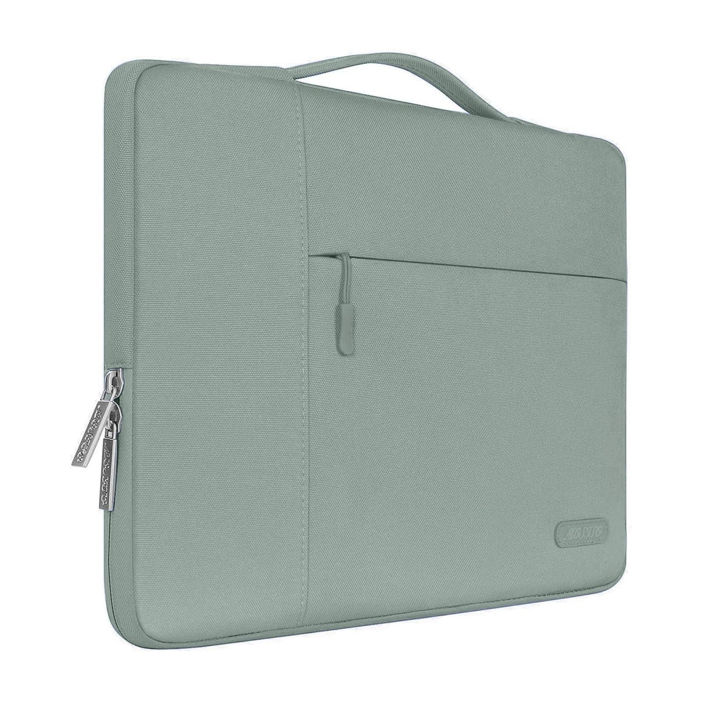 MOSISO Laptop Case 13 inch, 13 inch Laptop Sleeve with Handle Compatible with MacBook Air 13 M4 M3 M2 M1 2025-2018 / Pro 13 M2 M1 2025-2016, Polyester Multifunctional Computer Bag, Antique Green