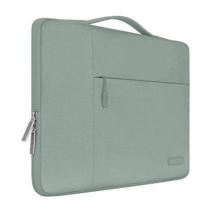 MOSISO Laptop Case 13 inch, 13 inch Laptop Sleeve with Handle Compatible with MacBook Air 13 M4 M3 M2 M1 2025-2018 / Pro 13 M2 M1 2025-2016, Polyester Multifunctional Computer Bag, Antique Green