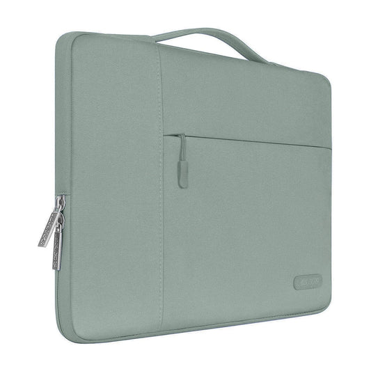 MOSISO Laptop Case 13 inch, 13 inch Laptop Sleeve with Handle Compatible with MacBook Air 13 M4 M3 M2 M1 2025-2018 / Pro 13 M2 M1 2025-2016, Polyester Multifunctional Computer Bag, Antique Green