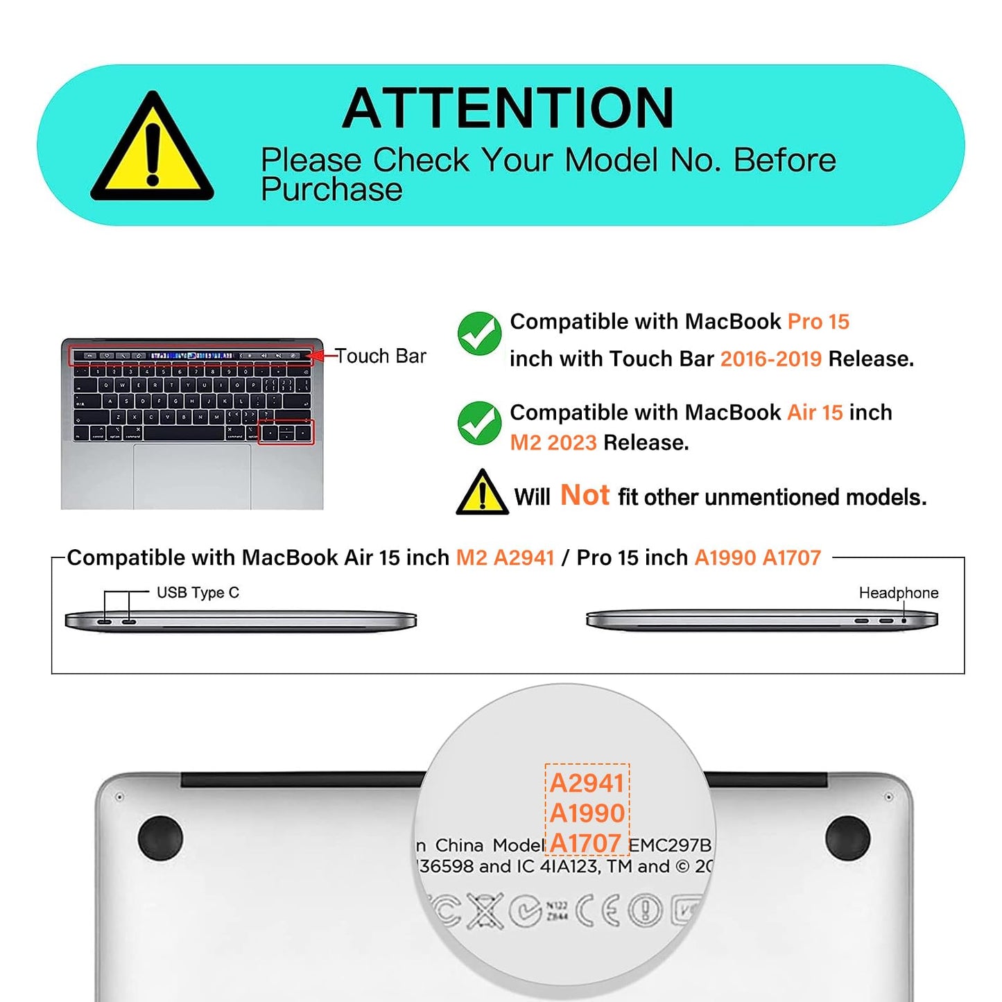 MOSISO Compatible with MacBook Air 15 inch M4 A3241 M3 A3114 M2 A2941 2025 2024 2023/ Pro 15 Case A1990 A1707 2019-2016, PU Leather Portfolio Protective Stand Cover Sleeve with Clear Strip, Black