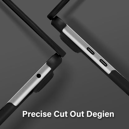 MOSISO Compatible with MacBook Pro 13 inch Case M2 2025, 2024, 2023, 2022-2016 A2338 M1 A2251 A2289 A2159 A1989 A1708 A1706,Shockproof Anti-Fingerprint Scratch Resistant PP Matte Soft Case, Black