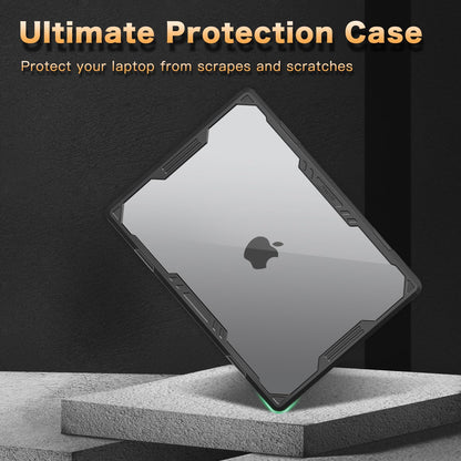 MOSISO Compatible with MacBook Air 15 inch Case 2025 2024 2023 Release M4 A3241 M3 A3114 M2 A2941, Symmetric Geometric Heavy Duty Plastic Hard Shell with TPU Bumper&Keyboard Cover&Type C, Black