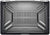 MOSISO Compatible with MacBook Air 13 inch Case 2022 2021 2020 Release A2337 M1 A2179 with Retina Display Touch ID, Heavy Duty Plastic Hard Shell Case with TPU Bumper & Keyboard Cover, Black
