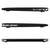 MOSISO Compatible with MacBook Air 13 inch Case (Models: A1466 & A1369, Older Version 2010-2017 Release), Protective Plastic Hard Shell Case Cover, Black