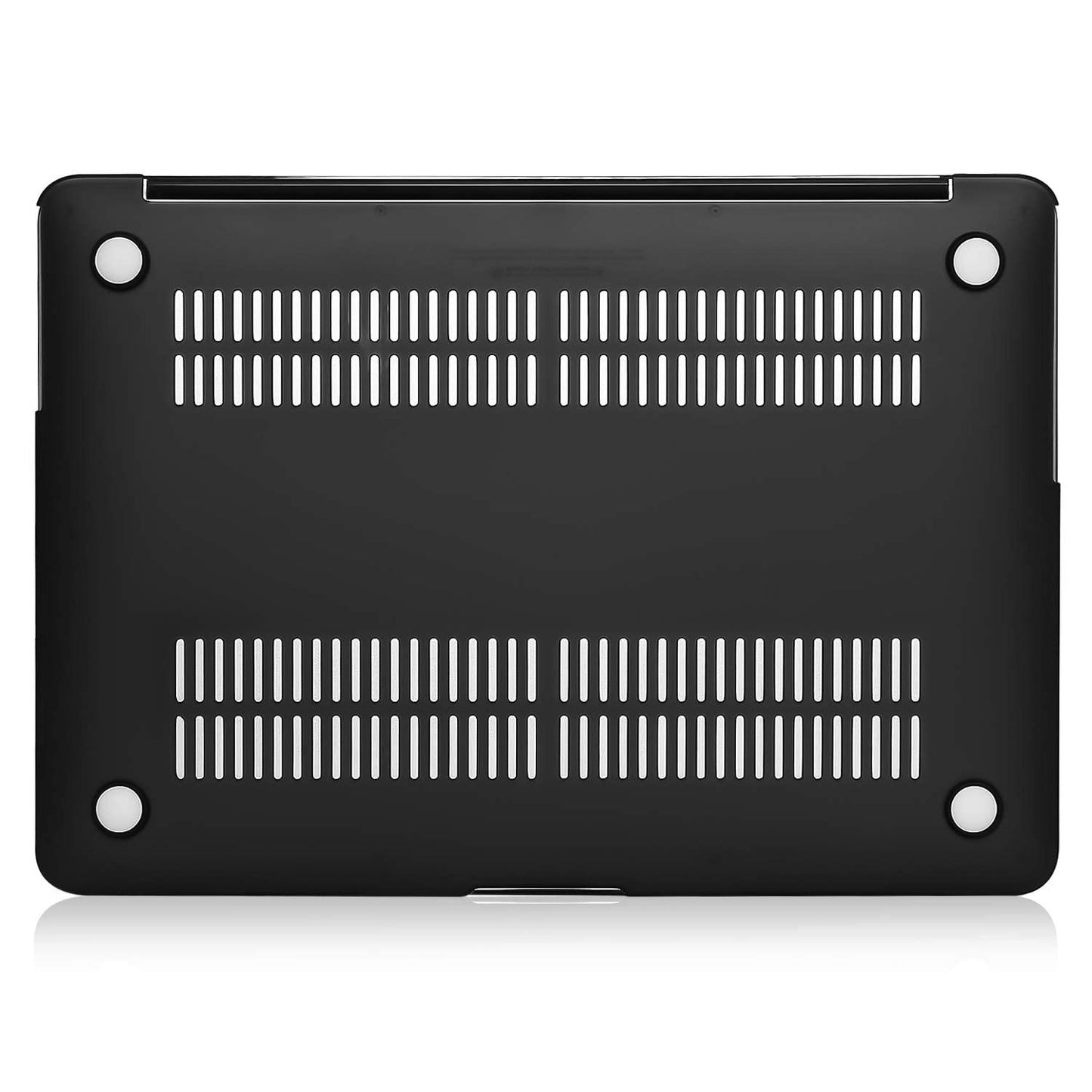 MOSISO Compatible with MacBook Air 13 inch Case (Models: A1466 & A1369, Older Version 2010-2017 Release), Protective Plastic Hard Shell Case Cover, Black