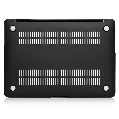 MOSISO Compatible with MacBook Air 13 inch Case (Models: A1466 & A1369, Older Version 2010-2017 Release), Protective Plastic Hard Shell Case Cover, Black