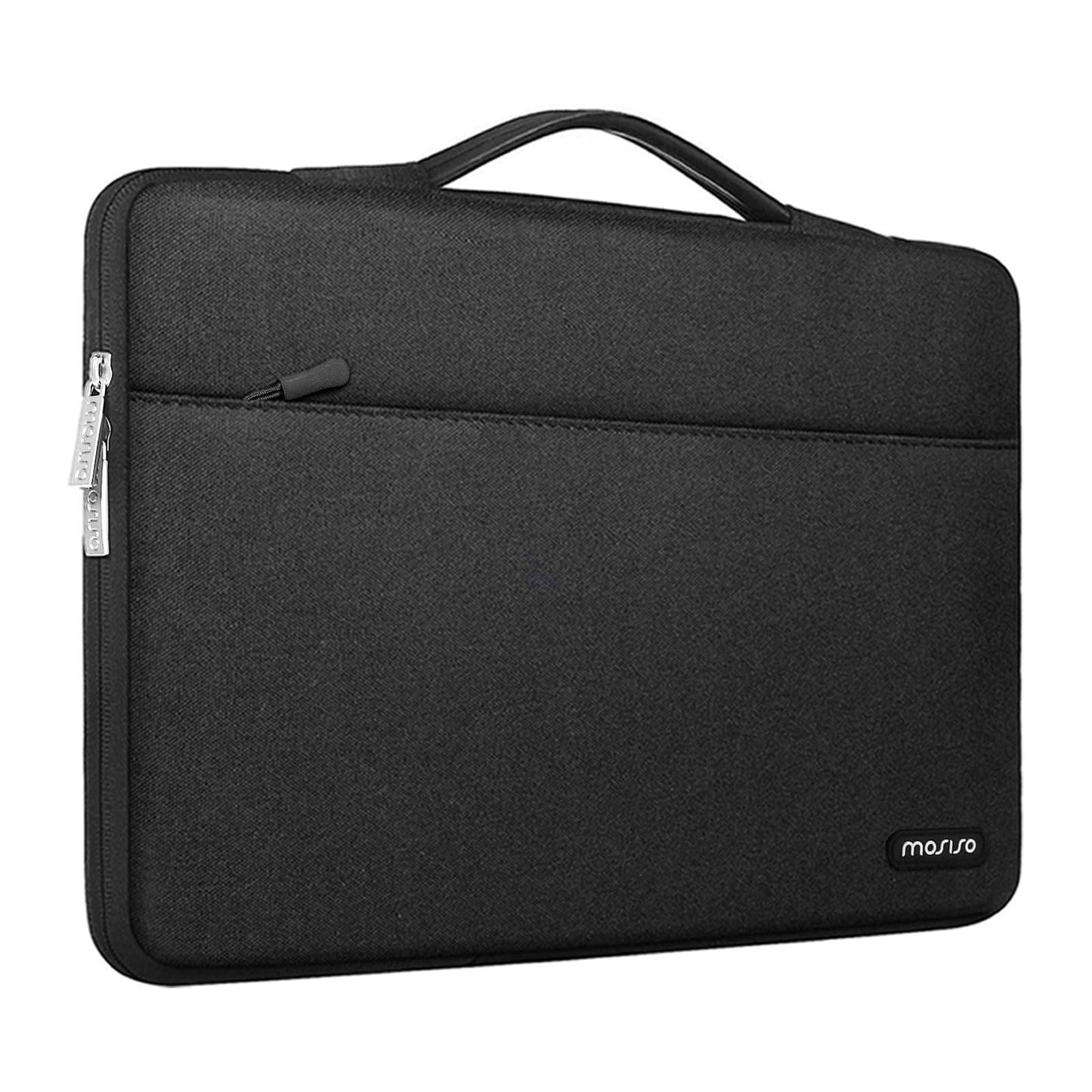 MOSISO 360 Protective Laptop Sleeve Compatible with MacBook Air/Pro, 13-16 inch Notebook, Compatible with MacBook Pro 14 inch M4 M3 M2 M1 Pro Max 2024-2021, Polyester Bag with Belt