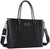 MOSISO PU Leather Laptop Tote Bag for Women, Waterproof Large Capacity Business Work Briefcase Shoulder Laptop Bag