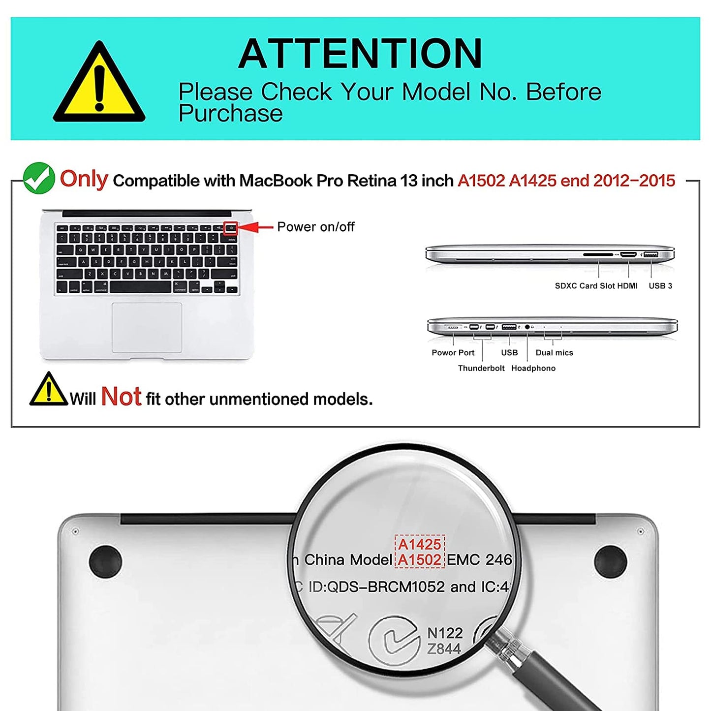 MOSISO Compatible with MacBook Pro Retina 13 inch Case A1502 A1425 2015-2012 Release, PU Leather Portfolio Protective Stand Cover Sleeve, Brown