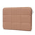 MOSISO 13-16 inch Laptop Case, Puffy Sleeve for MacBook Air/Pro | Compatible with MacBook Air 13 13.3 13.6/Pro 13/14 | HP, Dell, ASUS, Lenovo | Rectangle Quilted Puffer Computer Bag | for Women | Sand
