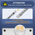 MOSISO Compatible with MacBook Pro 14 inch Case 2025 2024 2023 2022 2021 M4 M3 M2 M1 A3112 A3185 A3401 A2918 A2992 A2779 A2442, Surpass Natural Beauty Protective Plastic Hard Case, Crystal Midnight