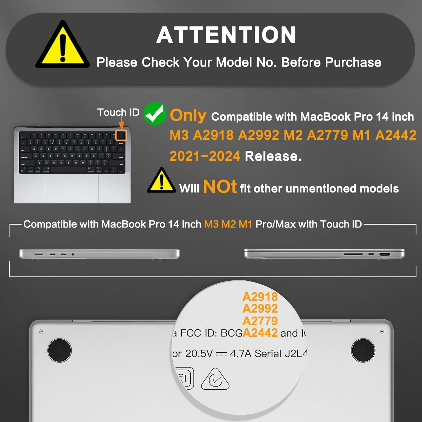 MOSISO Compatible with MacBook Pro 14 inch Case 2025-2021 M4 M3 M2 M1 A3112 A3185 A3401 A2918 A2992 A2779 A2442, Surpass Natural Beauty Protective Plastic Hard Shell&Keyboard Cover, Crystal Midnight