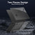 MOSISO Compatible with MacBook Pro 14 inch Case 2025-2021 M4 M3 M2 M1 A3112 A3185 A3401 A2918 A2992 A2779 A2442, Surpass Natural Beauty Protective Plastic Hard Shell&Keyboard Cover, Crystal Midnight