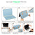 MOSISO Compatible with MacBook Pro 15 inch Case 2019 2018 2017 2016 Release A1990 A1707 with Touch Bar, Plastic Hard Shell Case Cover & Screen Protector, Crystal Clear