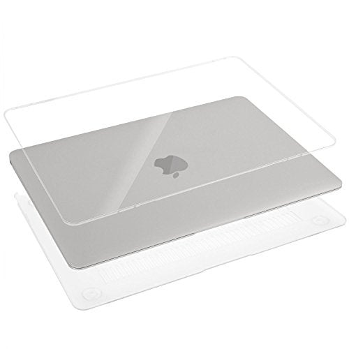 MOSISO Plastic Hard Shell Case Cover Compatible with MacBook 12 inch with Retina Display (Model A1534, Release 2017 2016 2015), Crystal Clear