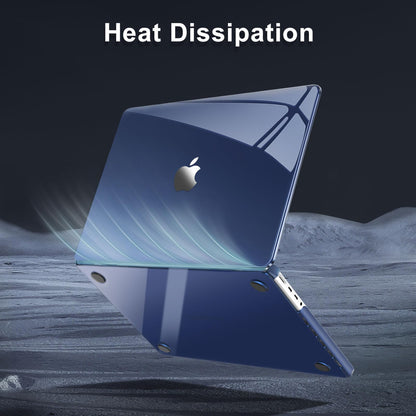 MOSISO Compatible with MacBook Pro 16 inch Case 2025 2024 2023 2022 2021 M4 M3 M2 M1 A3403 A3186 A2991 A2780 A2485,Surpass Natural Beauty Hard Case&Keyboard Cover&Screen Film&Type C, Crystal Midnight