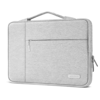 MOSISO Laptop Case 15 inch, 15 inch Laptop Sleeve with Handle Compatible with MacBook Air 15 M4 A3241 M3 A3114 M2 A2941 2025 2024 2023, Dell XPS, Polyester Multifunctional Computer Bag, Pink