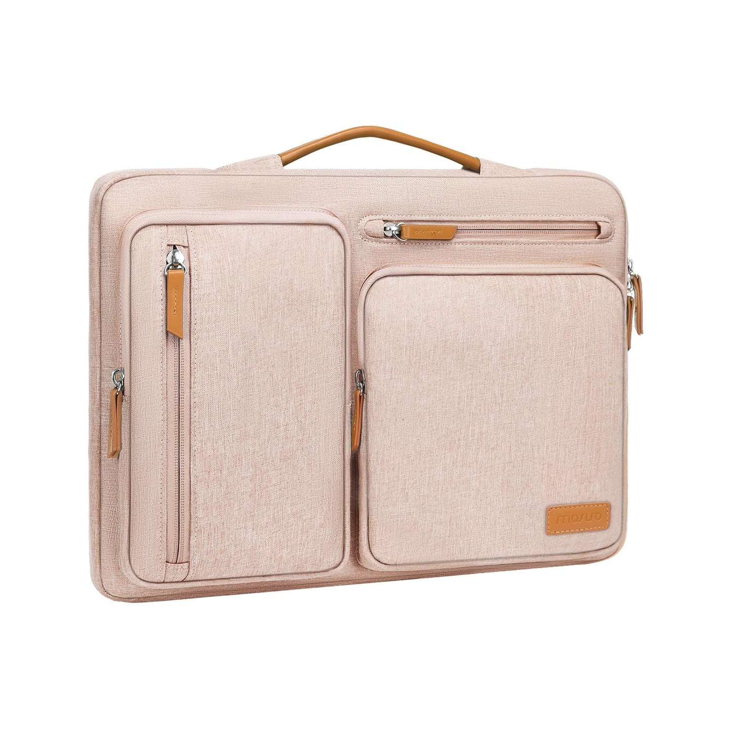 MOSISO 360 Protective Laptop Case 16 inch, 15-15.6 inch Laptop Sleeve Compatible with MacBook Pro 16, HP, Acer, Dell, Lenovo, ASUS, Side Open Carrying Case with 4 Zipper Pockets&Handle, Teal Green