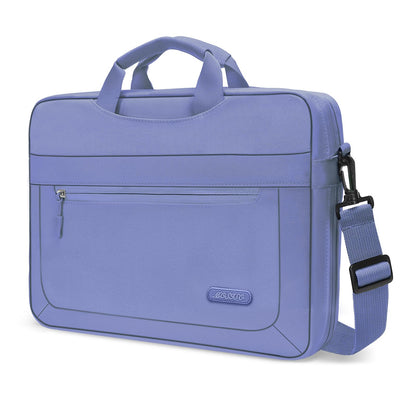 MOSISO Adjustable Depth Laptop Messenger Bag, 13.3–17.3 Inch Notebook Case Fits MacBook Neo Air Pro HP Dell Lenovo Acer