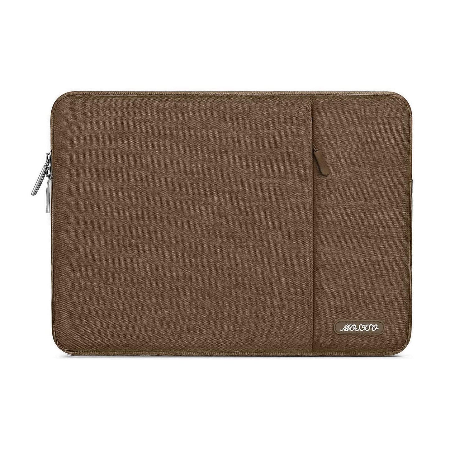 MOSISO Laptop Sleeve Case 13-13.3 inch for MacBook Air/Pro 13/Pro 14 | HP Dell ASUS Lenovo Notebook Compatible | Polyester Vertical Computer Sleeve Bag | with Pocket