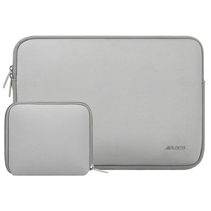 MOSISO Laptop Sleeve Case 13-13.3 inch for MacBook Air/Pro | Pro 14 | HP Dell ASUS Lenovo Notebook | Neoprene Computer Sleeve | with Small Case | Baby Pink