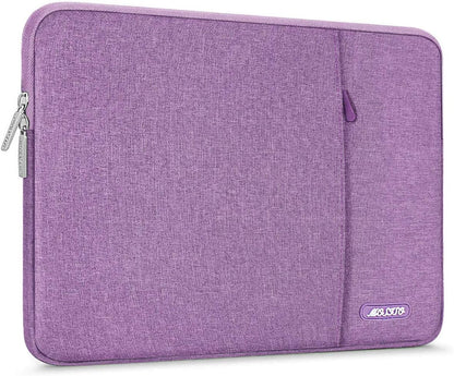 MOSISO Laptop Case 13 inch, 13 inch Laptop Sleeve Compatible with MacBook Air M4 M3 M2 M1 2025-2018 / Pro M2 M1 2025-2016, Polyester Vertical Computer Sleeve Bag with Pocket, Black