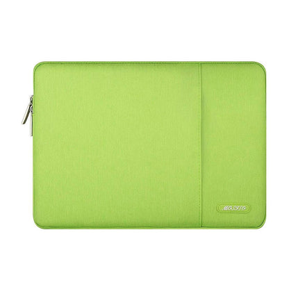 MOSISO Laptop Sleeve Case 13-13.3 inch for MacBook Air/Pro 13/Pro 14 | HP Dell ASUS Lenovo Notebook Compatible | Polyester Vertical Computer Sleeve Bag | with Pocket